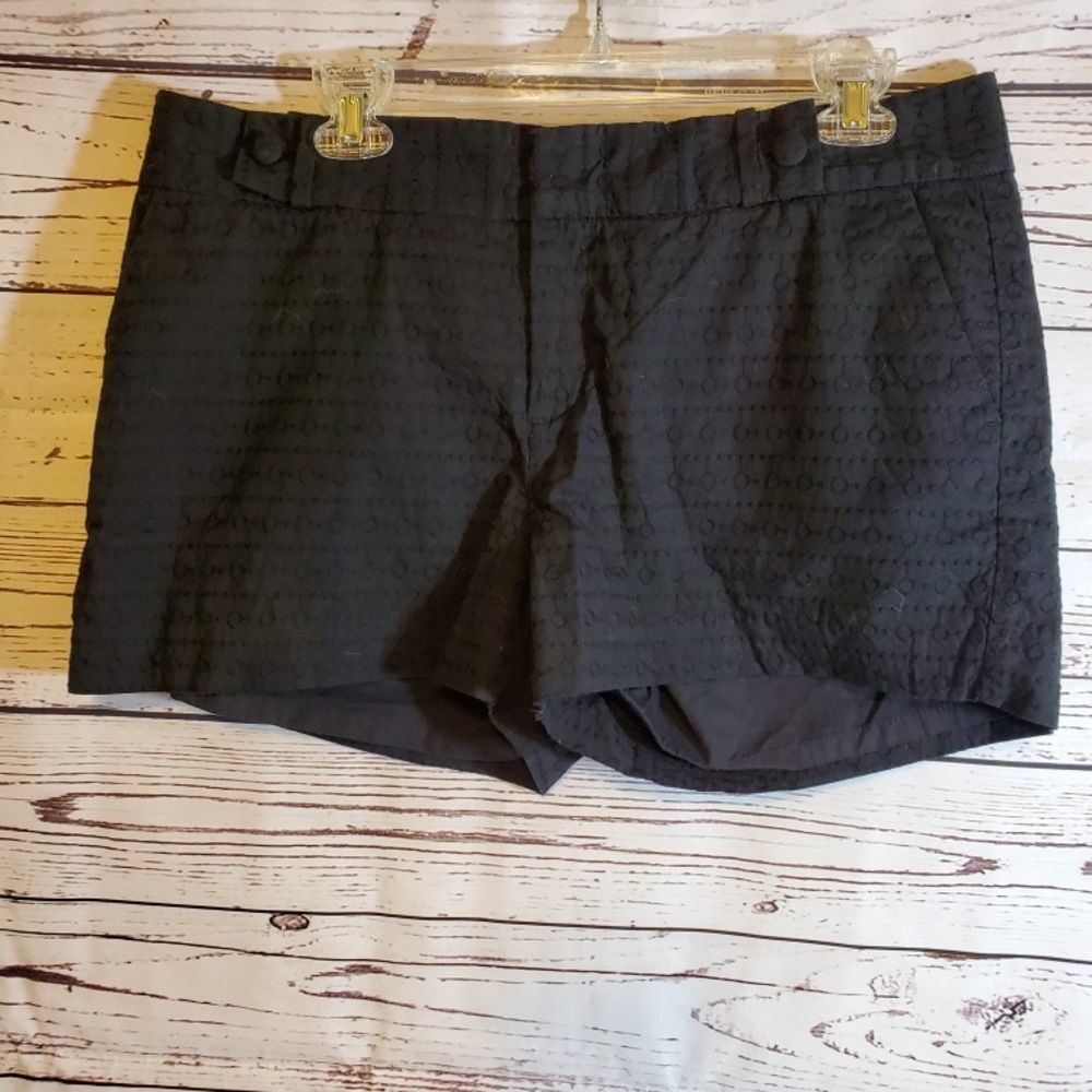 Banana Republic Black Ryan Fit Shorts Size 12